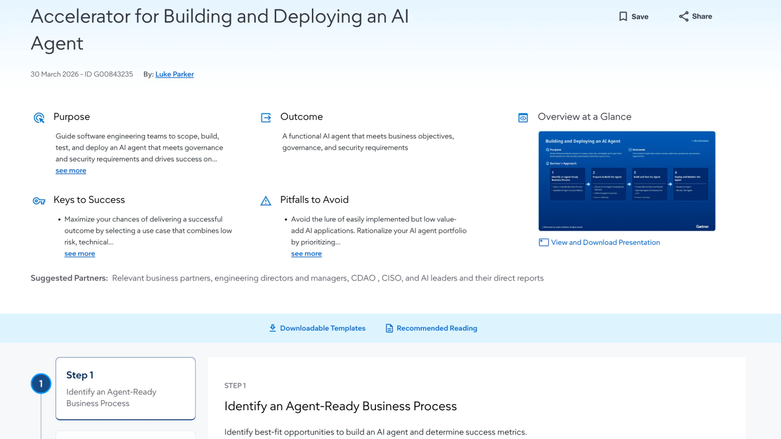 Building & Deploying an AI Agent