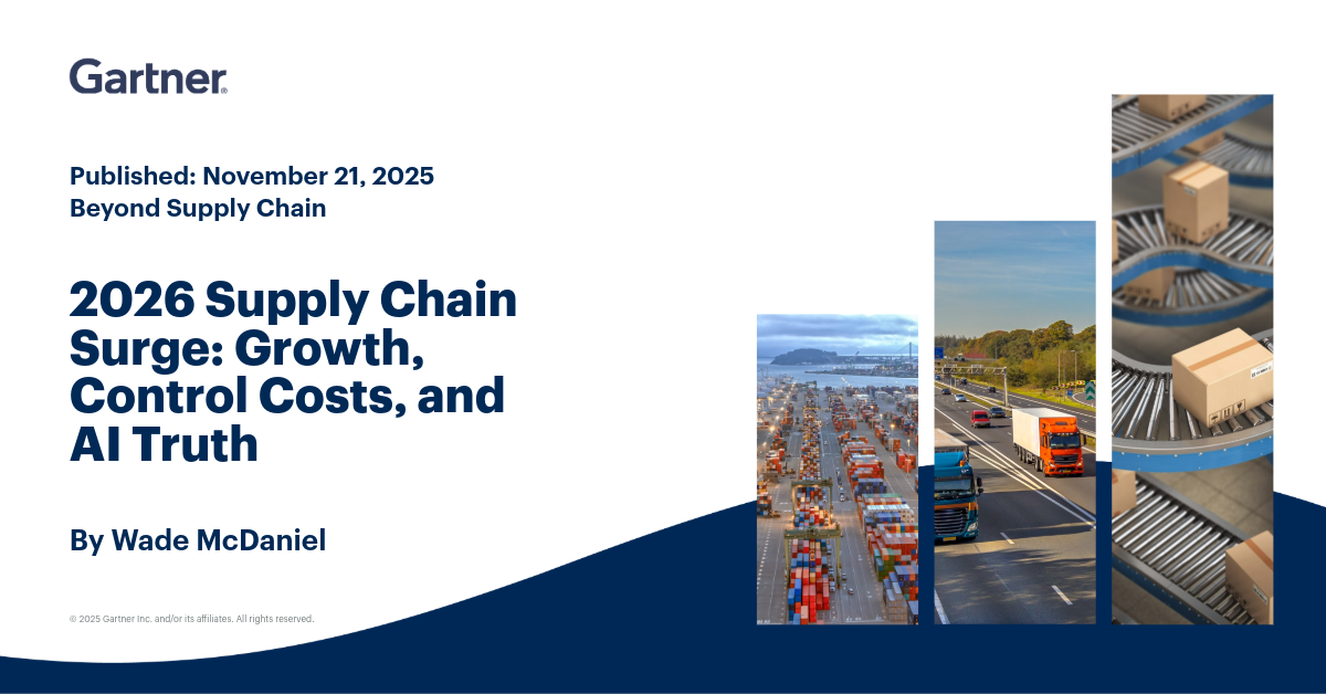 2026 Supply Chain Surge: Growth, Control Costs, and AI Truth