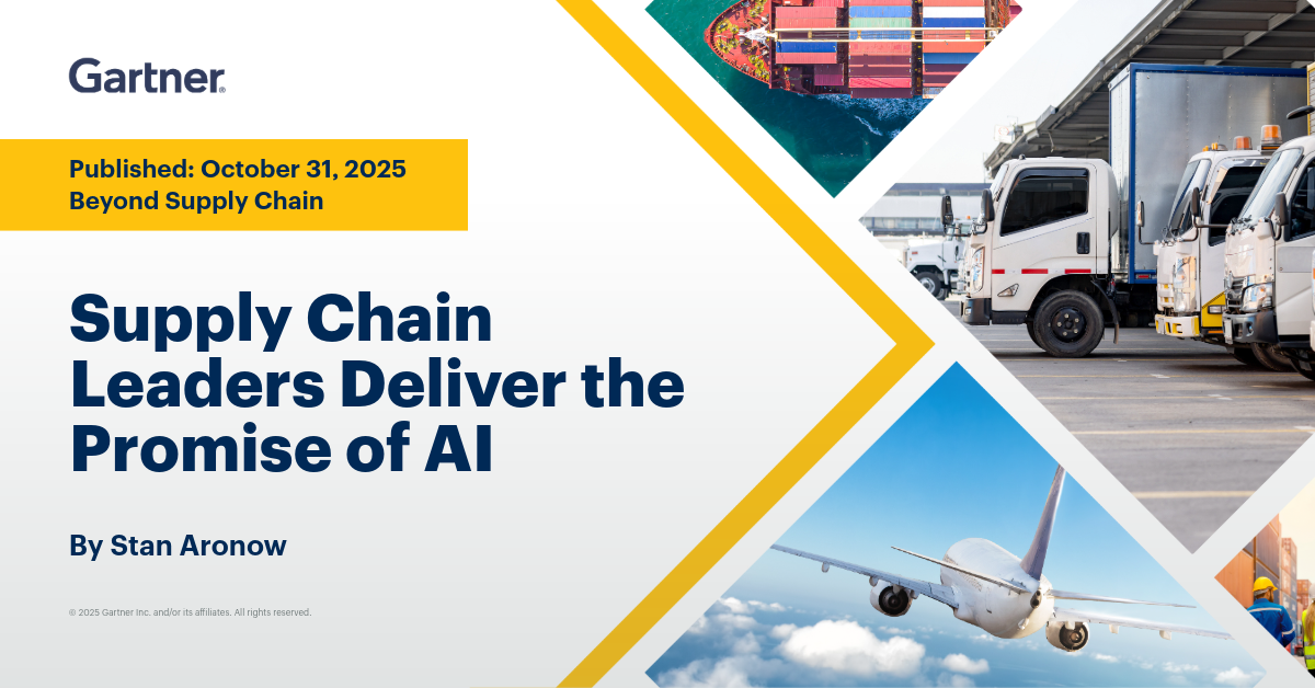 Supply Chain Leaders Deliver the Promise of AI