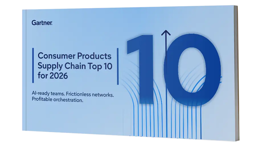 Gartner Top 10 Consumer Products Supply Chains