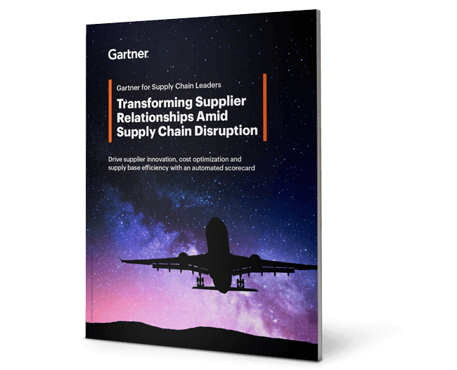 Gartner's Automated Supplier Scorecard Platform