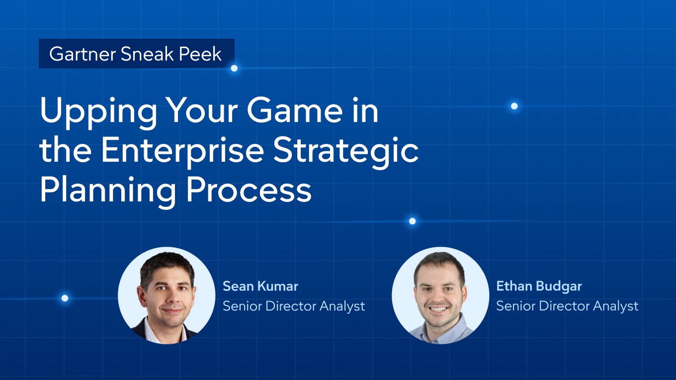 Upping Your Game in the Enterprise Strategic Planning Process